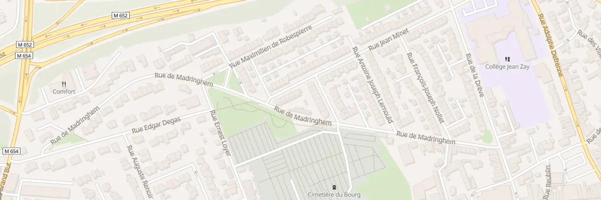 Plan du 45 Rue Jean Minet à Lille