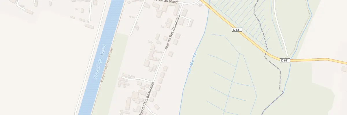 Plan du 135 Rue du Bas Beaurains à Beaurains-lès-Noyon