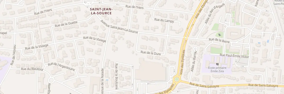 Plan du 16 Rue de la Dure à Narbonne