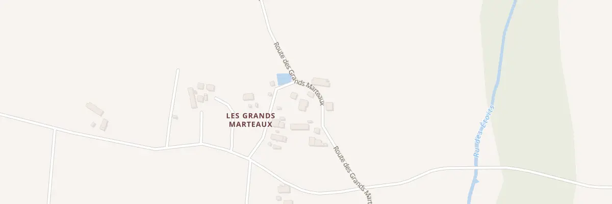 Plan du 5731 Les Grands Marteaux à Triguères