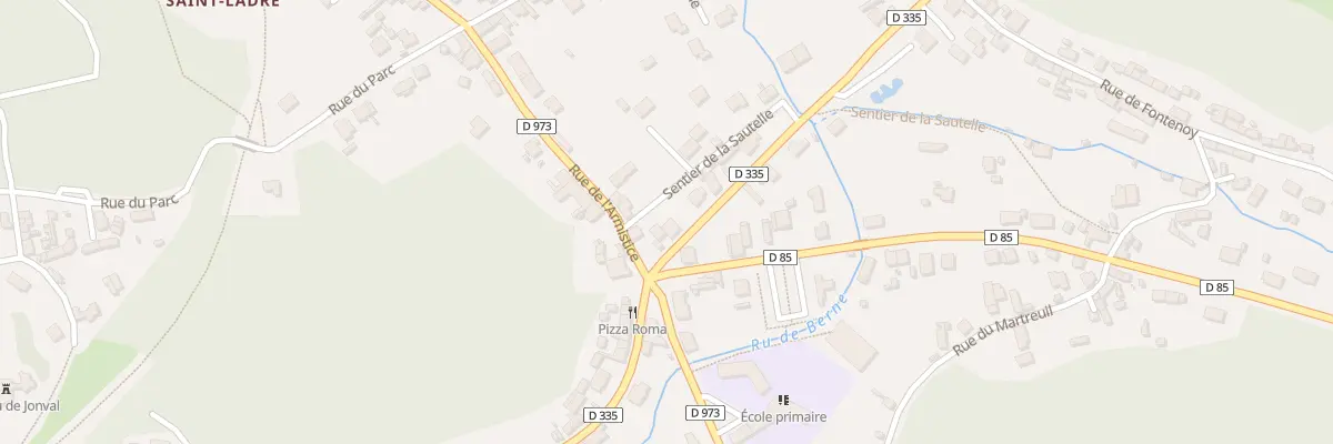 Plan du 5 Rue du Mont Berny à Pierrefonds