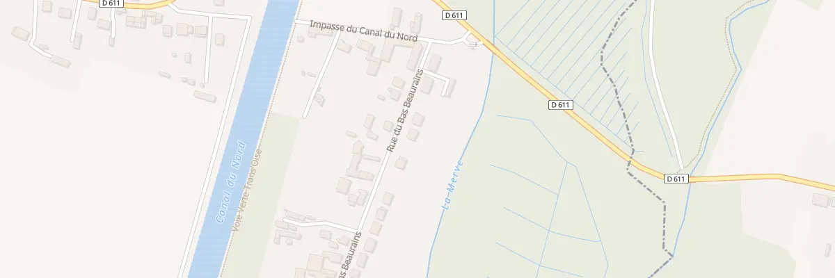 Plan du 99 Rue du Bas Beaurains à Beaurains-lès-Noyon
