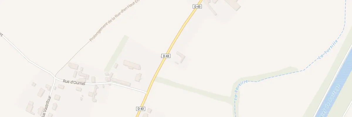 Plan du 36 Rue Principale à Étricourt-Manancourt