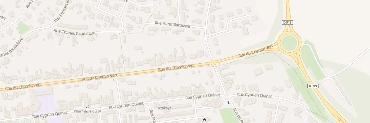 Plan du 133 Rue du Chemin Vert à Carvin