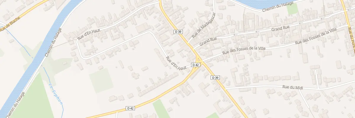 Plan du 85 Rue d’En-haut à Vitry-en-Artois