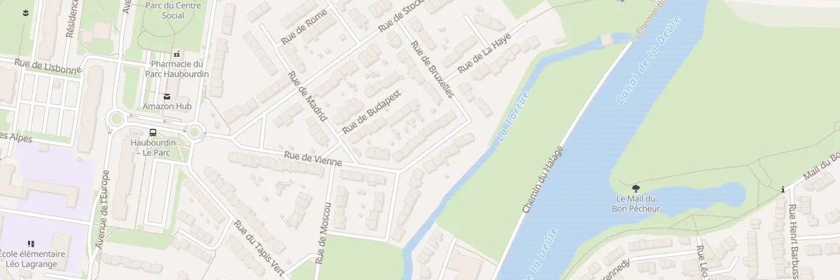 Plan du 15 Rue du Luxembourg à Haubourdin