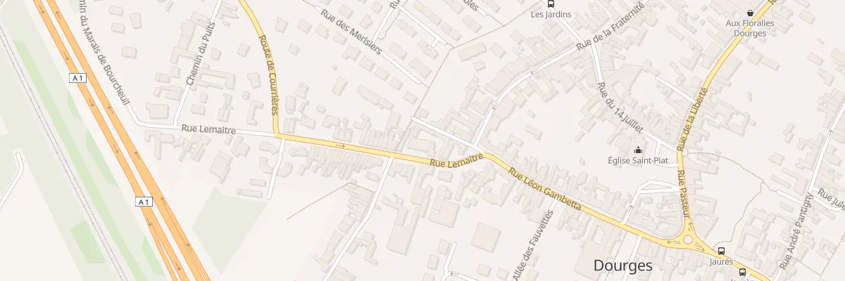 Plan du 3 Rue Lemaitre à Dourges