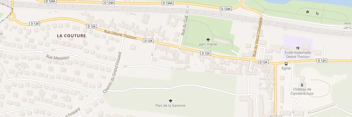 Plan du 56B Rue Désiré Thoison à Cannes-Écluse