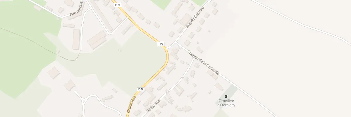 Plan du 10 Gr Grand Rue à Éterpigny