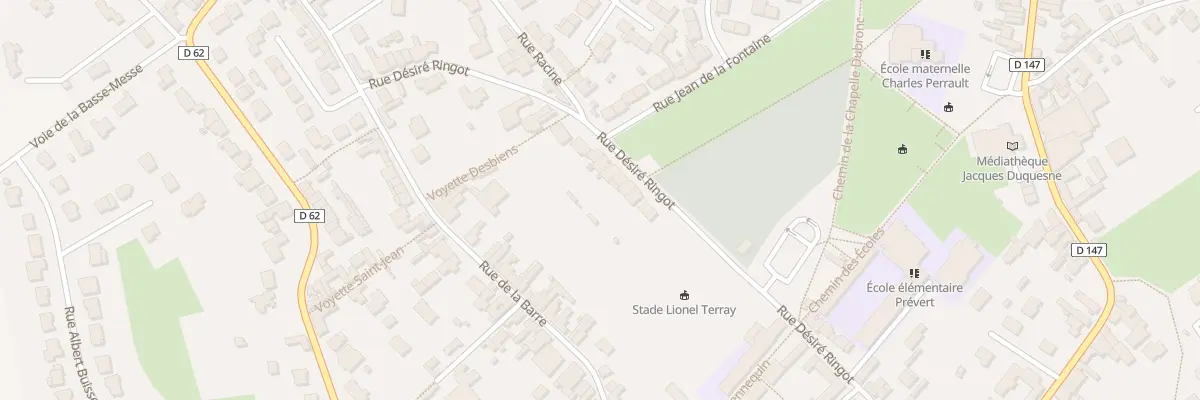 Plan du 43 Rue Désiré Ringot à Gondecourt