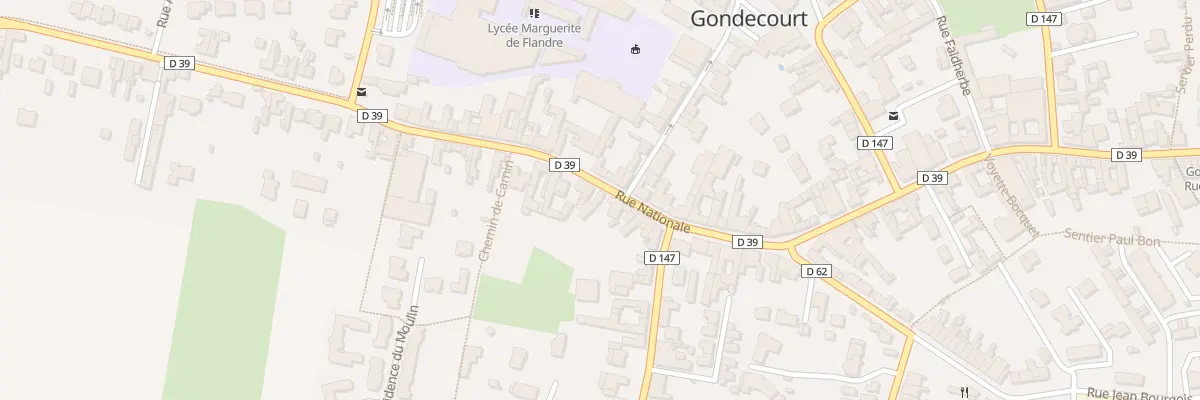 Plan du 115 Rue Nationale à Gondecourt