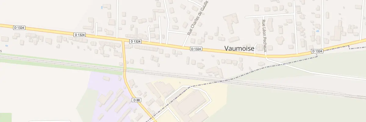 Plan du 37 Rte de Chantilly à Vaumoise