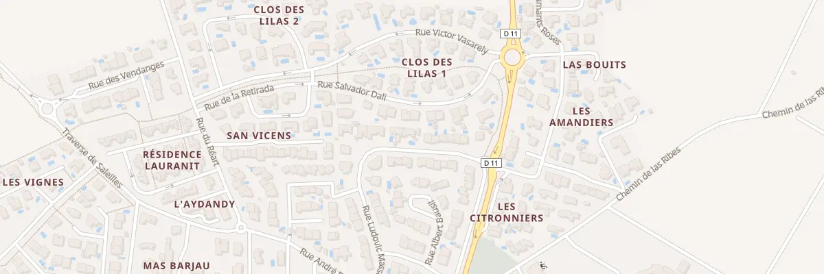 Plan du 31 Rue Ludovic Massé à Alénya