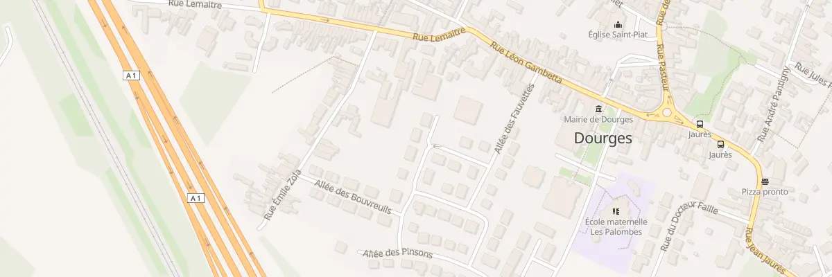 Plan du 8 All des Mesanges à Dourges