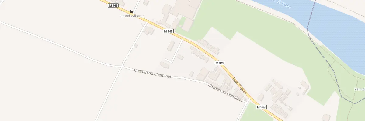 Plan du 335 Rue d’Ypres à Quesnoy-sur-Deûle