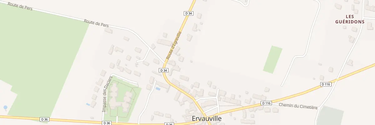 Plan du 23 Rte d’Egreville à Ervauville