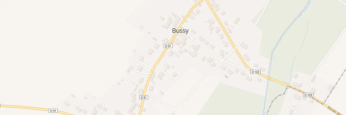 Plan du 175 Rue du Buisson du Guét à Bussy