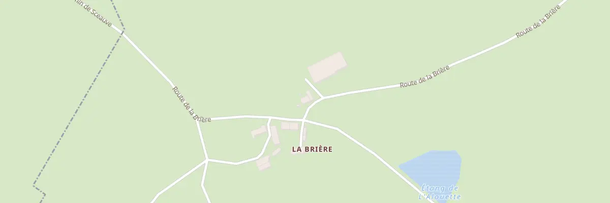 Plan du 1000 Rte de la Briere à Saint-Sornin