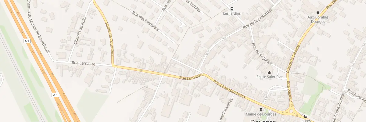 Plan du 9 Rue de la Fraternité à Dourges