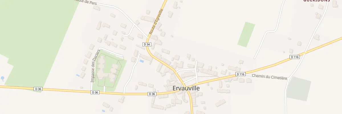 Plan du 9 Rte d’Egreville à Ervauville