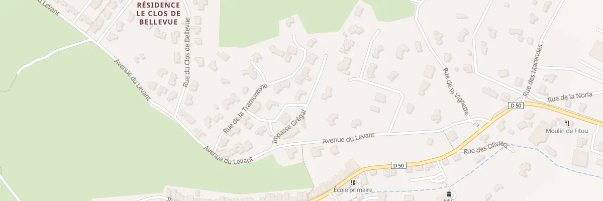 Plan du 13 Rue de la Tramontane à Fitou