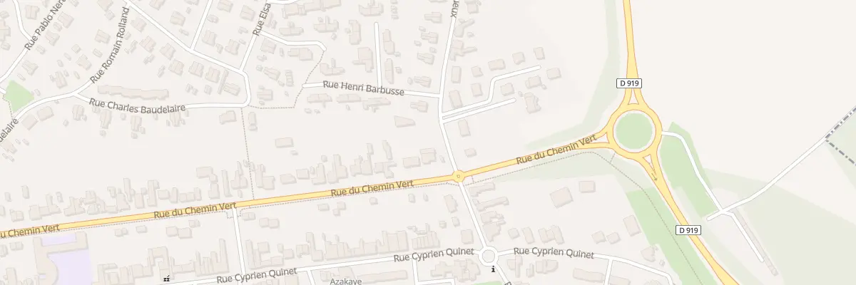 Plan du 9005 Rue du Chemin Vert à Carvin