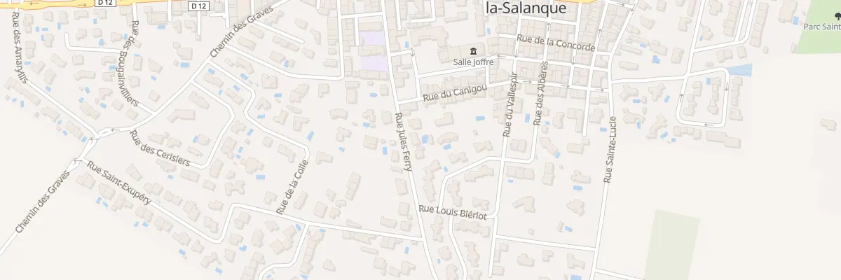 Plan du 30 Rue Jules Ferry à Villelongue-de-la-Salanque