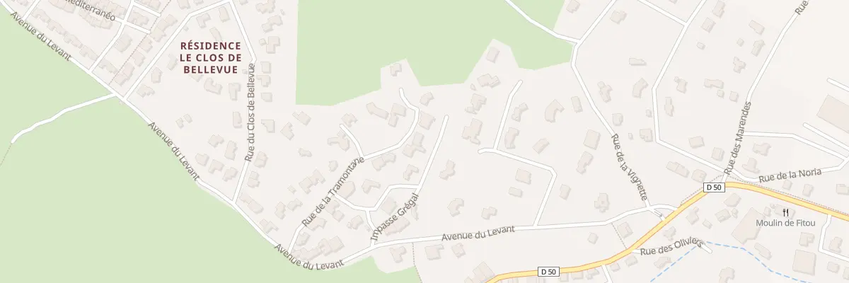 Plan du 17 Rue de la Tramontane à Fitou