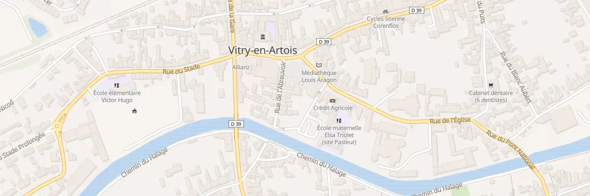 Plan du 3 Rue de l’Abreuvoir à Vitry-en-Artois