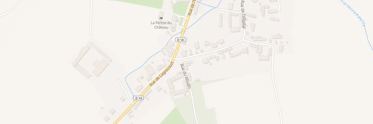 Plan du 1 Rue du Moulin à Quéant