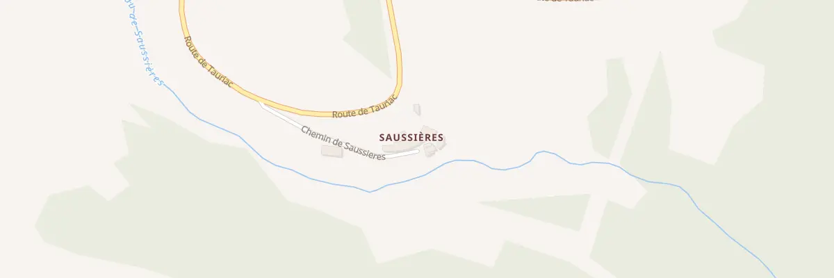 Plan du 5273 Saussieres à Brusque