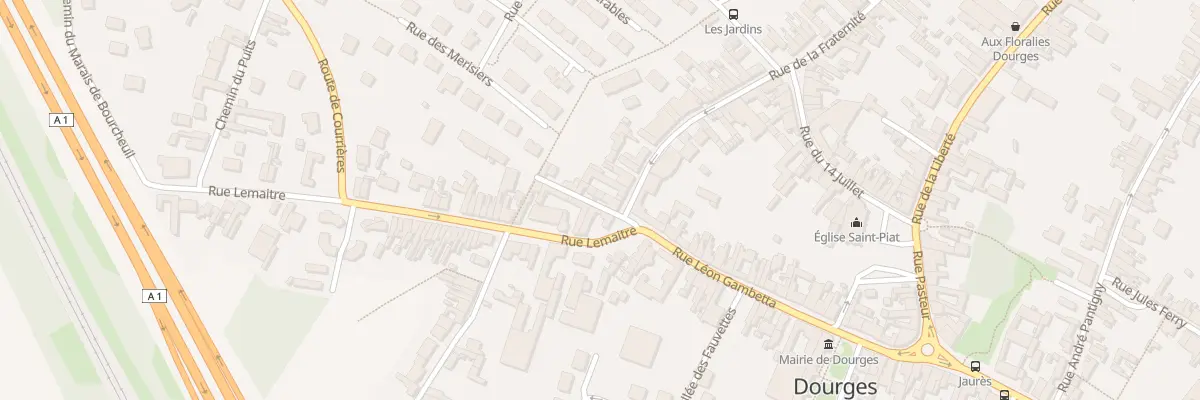 Plan du 3 Rue de la Fraternité à Dourges