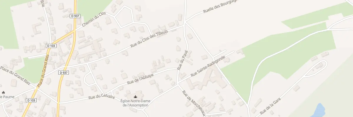 Plan du 29 Rue du Pavé à Athies
