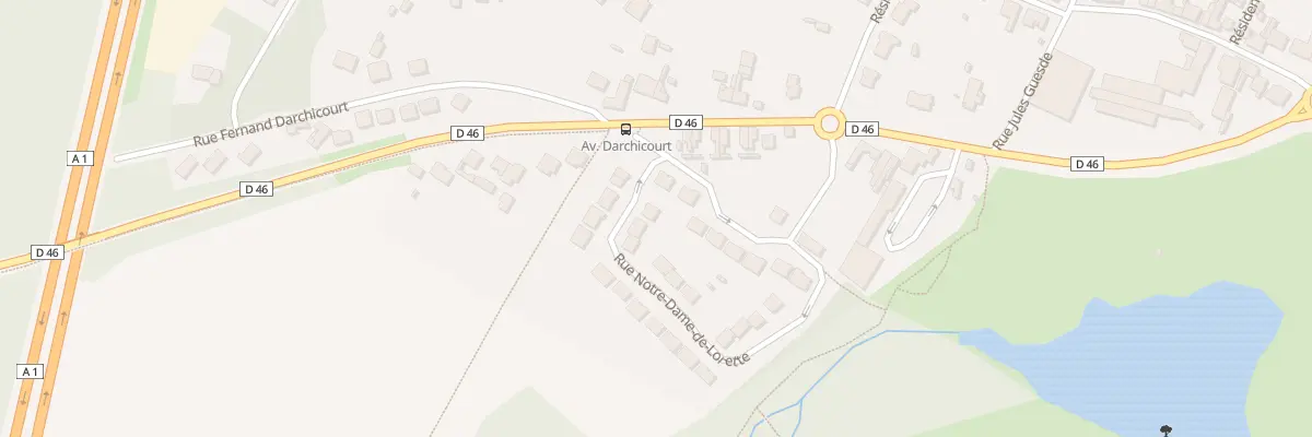 Plan du 13 Rue Notre Dame de Lorette à Oignies