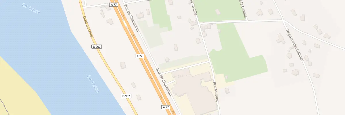 Plan du 9001 Rue de Charenton à Pouilly-sur-Loire