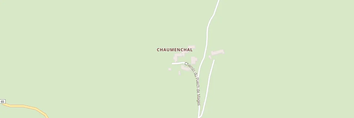 Plan du 5090 Chaumenchal à Saint-Urcize