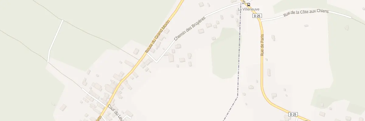 Plan du 4B Che des Bruyères à La Celle-sur-Morin