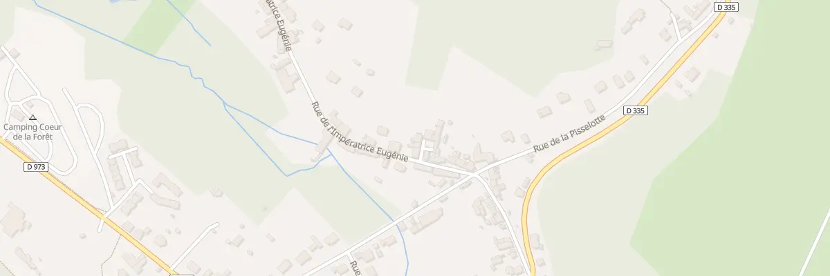 Plan du 20 Rue de l’Impératrice Eugénie à Pierrefonds