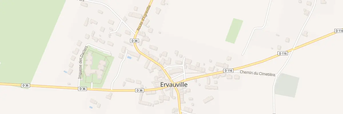 Plan du 3 Rte d’Egreville à Ervauville