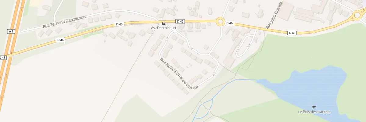 Plan du 21 Rue Notre Dame de Lorette à Oignies