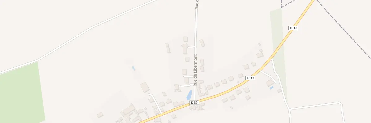Plan du 101 Rue de Libermont à Frétoy-le-Château