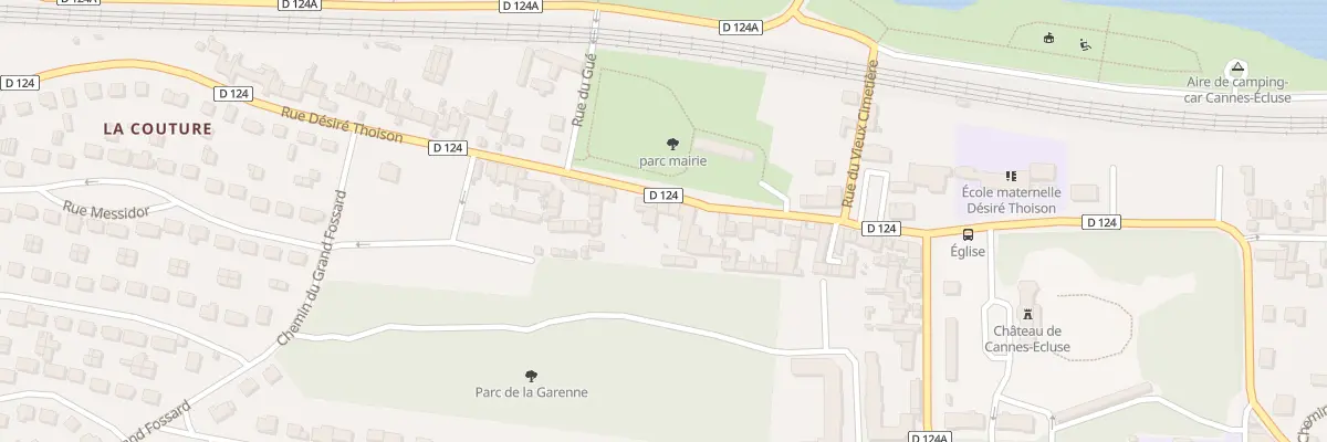 Plan du 68 Rue Désiré Thoison à Cannes-Écluse