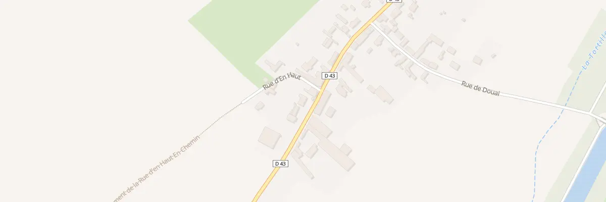 Plan du 66 Gr Grande Rue à Étricourt-Manancourt