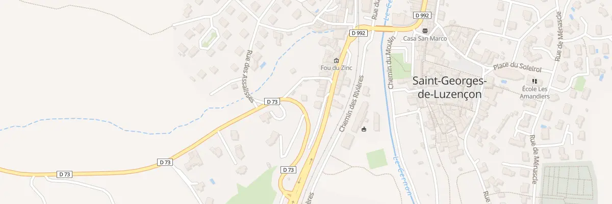 Plan du 6 Rte de Luzençon à Saint-Georges-de-Luzençon