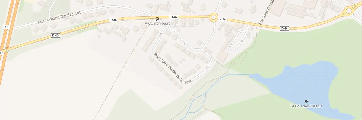 Plan du 23 Rue Notre Dame de Lorette à Oignies