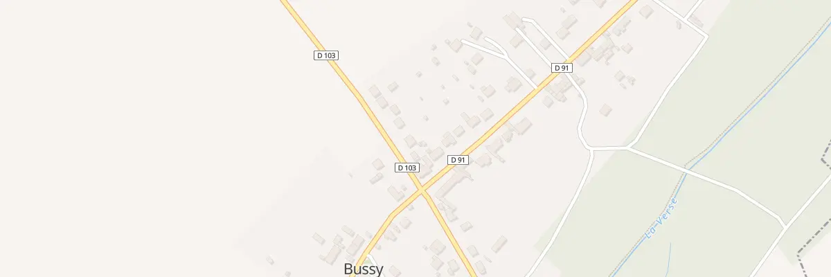 Plan du 46 Rue Cendriere à Bussy