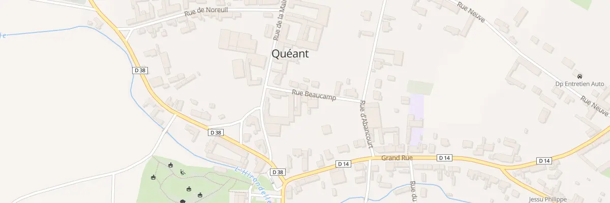 Plan du 4 Rue de Beaucamp à Quéant