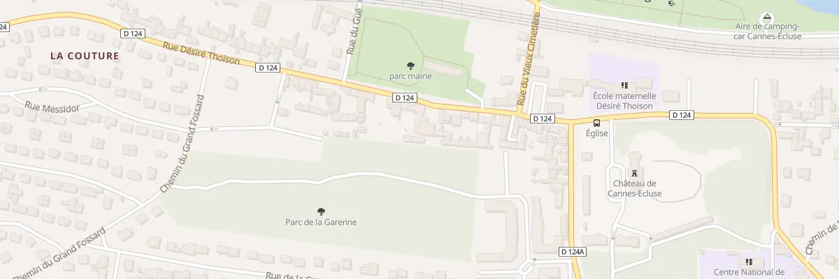 Plan du 72A Rue Désiré Thoison à Cannes-Écluse