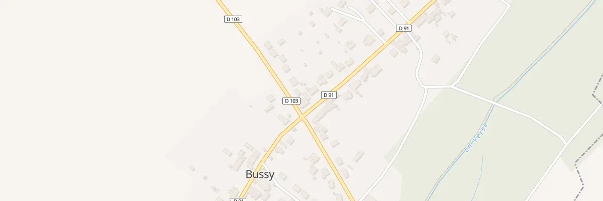 Plan du 1 Rue de la Croix Blanche à Bussy