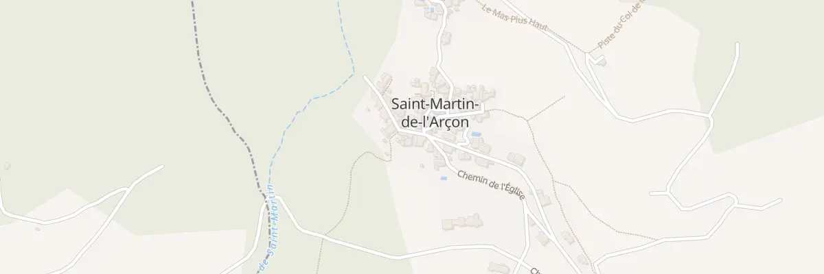 Plan du 5107 Village à Saint-Martin-de-l’Arçon